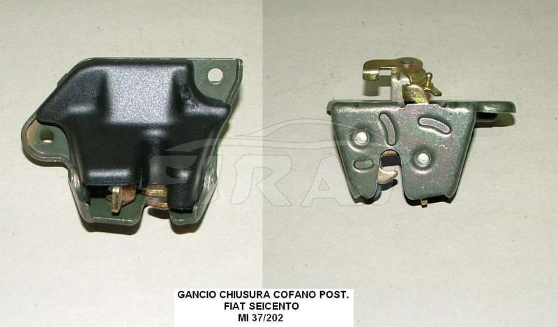 GANCIO CHIUSURA COFANO FIAT SEICENTO POST. 37/202
